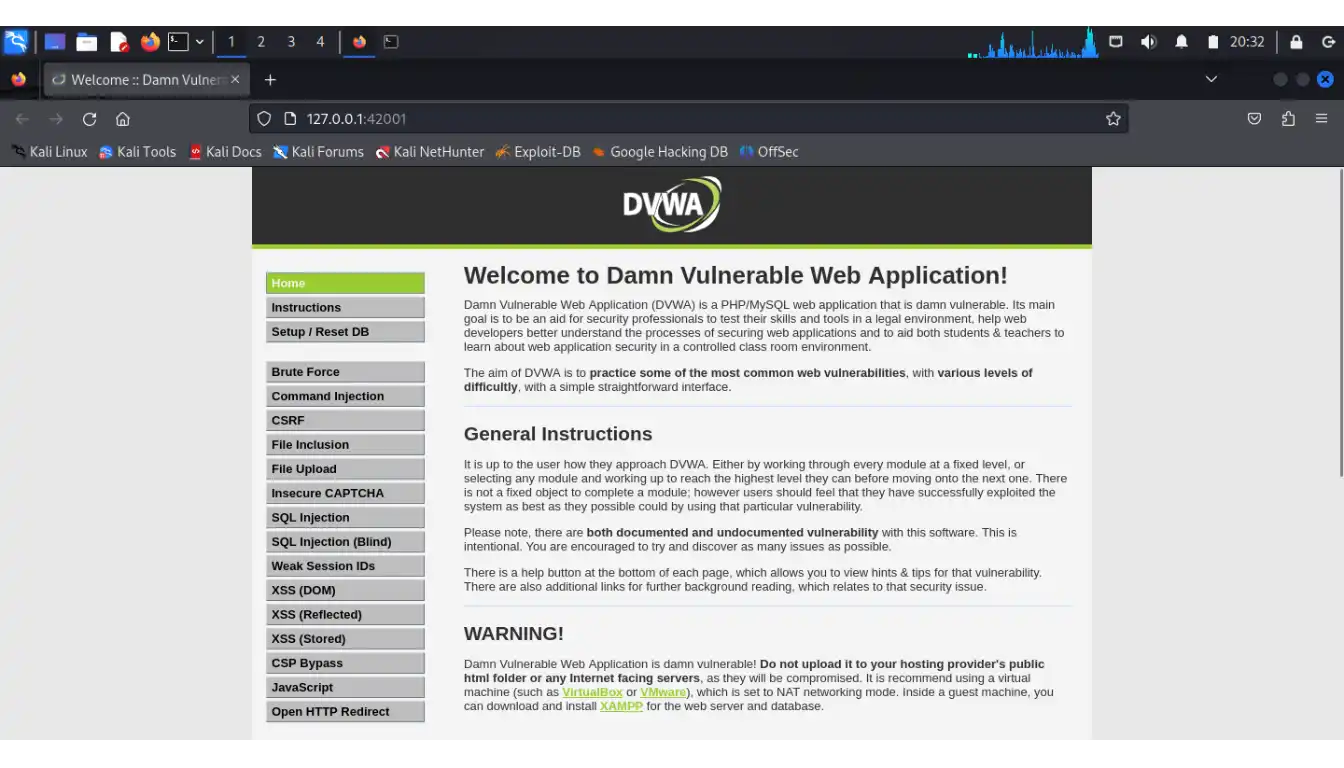 DVWA su Kali Linux: la cheat sheet definitiva per un setup senza errori ...